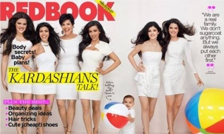 Οι Kardashians στο εξώφυλλο του Redbook