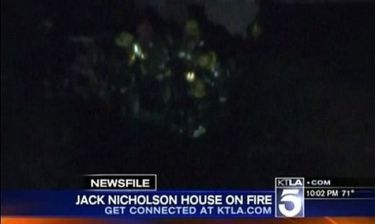 Έπιασε φωτιά στο σπίτι του Jack Nicholson