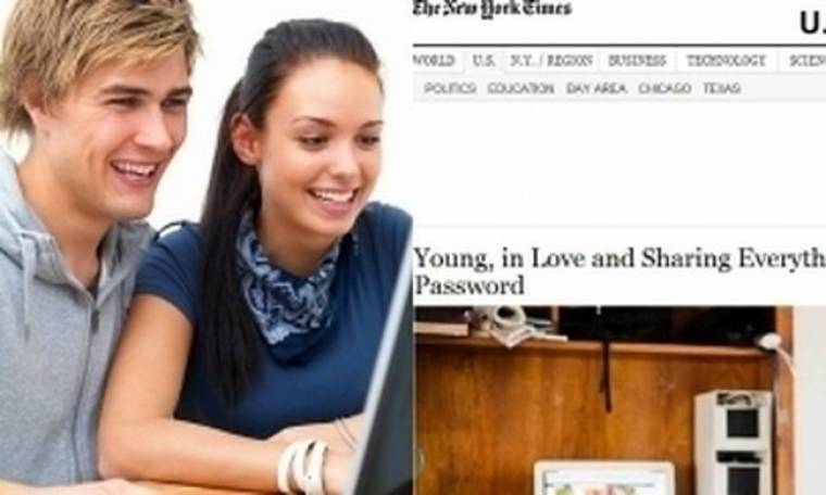 N.Y.Times: O έρωτας στα χρόνια του Facebook... θέλει passwords!