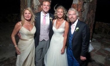 Ο Richard Branson μοιράζεται τις φωτογραφίες του γάμου της κόρης του
