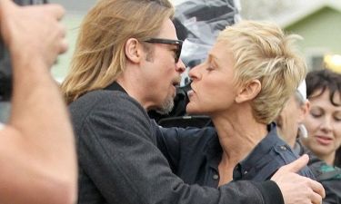 Brad Pitt: Με την Ellen DeGeneres στη Νέα Ορλεάνη