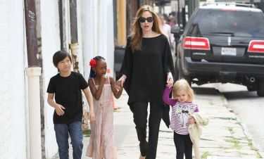 Angelina Jolie: Βόλτες στη Νέα Ορλεάνη με τα παιδιά της