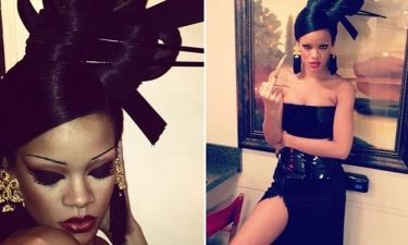 Η Rihanna ντύθηκε γκέισα και μας δείχνει το μεσαίο της δάχτυλο