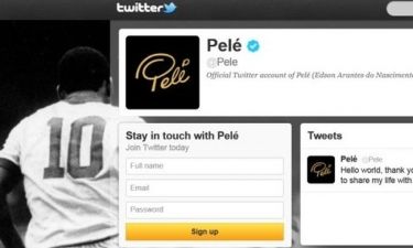 Ο Πελέ έχει… twitter