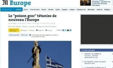 Το «ελληνικό δηλητήριο» και η κρίση πρωτοσέλιδο στη «Le Monde»