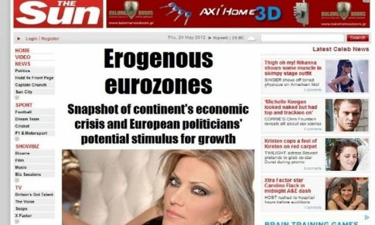 Εύα Καϊλή: Η πιο σέξι πολιτικός της Ευρώπης, σύμφωνα με τη Sun