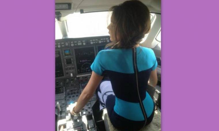 Η Victoria Beckham… διασκεδάζει στην πτήση Λος Άντζελες – Βανκούβερ