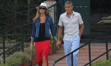 George Clooney-Stacy Keibler: Ρομαντική βόλτα με σκάφος