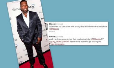 Η συγνώμη του 50 Cent για τα απρεπή σχόλια!