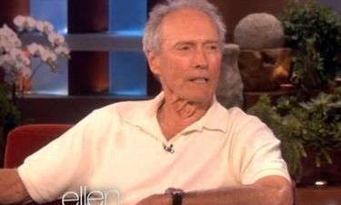 Ο Clint Eastwood στην Ellen