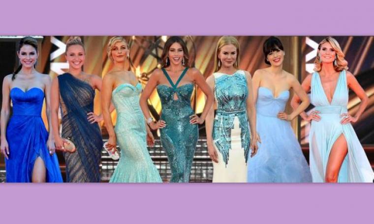 Βραβεία Emmy: Η Heidi Klum, η Sofia Vergara και οι αποχρώσεις του μπλε!