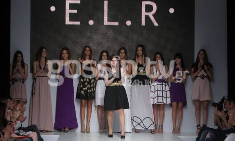Η Ειρήνη Λύτρα προτείνει αέρινα φορέματα με χρυσές λεπτομέρειες για την Άνοιξη-Καλοκαίρι 2013
