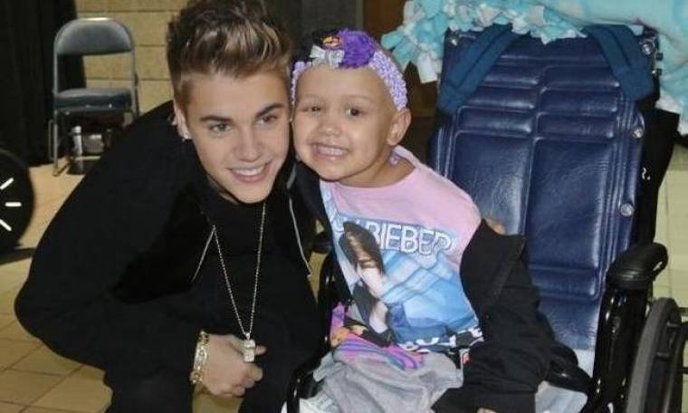 Justin Bieber: Το δώρο του σε τετράχρονη με καρκίνο!