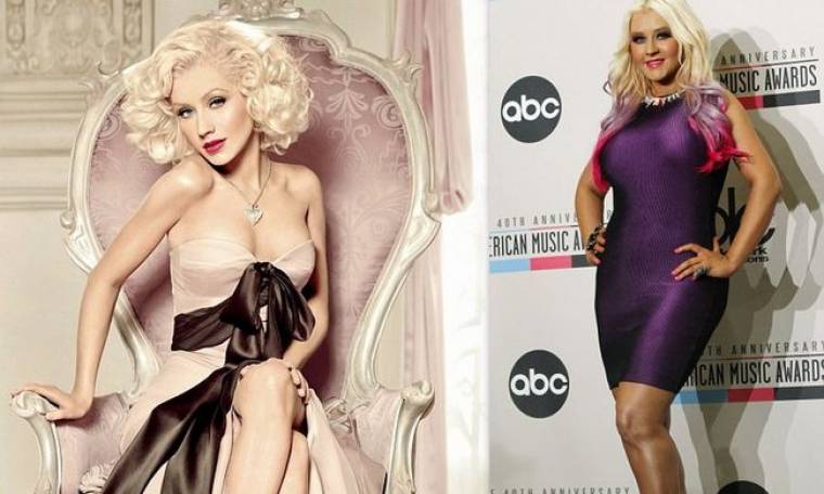 Christina Aguilera: Όταν το photoshop χάνει την... πραγματικότητα!
