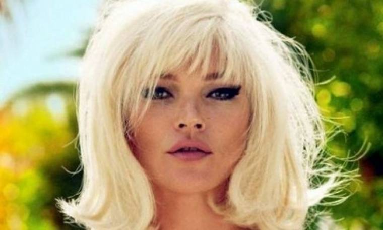 Kate Moss: Πόζαρε σαν Brigitte Bardot αλλά δεν άγγιξε...