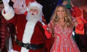 Mariah Carey: Το μπούστο της κόλασε ακόμη και τον… Άγιο Βασίλη