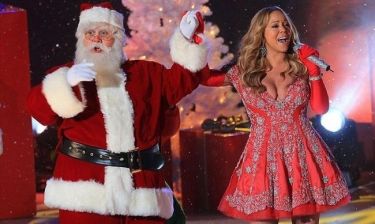 Mariah Carey: Το μπούστο της κόλασε ακόμη και τον… Άγιο Βασίλη