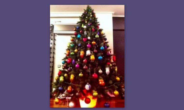 Το χριστουγεννιάτικο δέντρο της Μαρίας Μπεκατώρου!