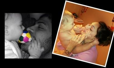 Tσουρή-Βασιλόπουλος: Δείτε τρυφερές φωτογραφίες και αγκαλιές με τον γιο τους!!! (Nassos blog)