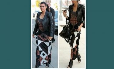 Ποια διάσημη καλλονή «τόλμησε» να… φορέσει ακριβώς το ίδιο outfit με την Kim Kardashian;