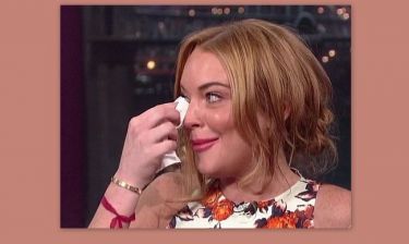 Lindsay Lohan: Γιατί έβαλε τα κλάματα on air