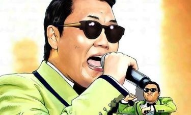 Psy: Η σύλληψη του για μαριχουάνα και άλλες πτυχές της ζωής του σ’ ένα κόμικ