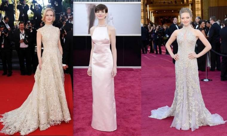 Η Kidman έβαλε στις Κάννες το Valentino που δεν έβαλε η Hathaway στα Oscars (γιατί έμοιαζε με το φόρεμα της Seyfriend)