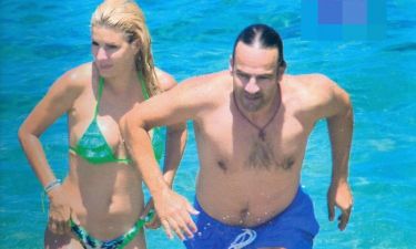 Μενεγάκη – Παντζόπουλος: Απολαμβάνουν τα μπάνια τους στα Άχλα!