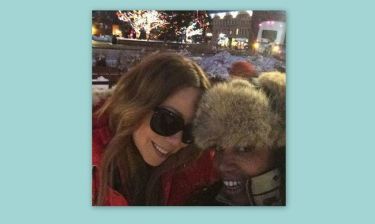 Mariah Carey: Στα χιόνια με τακούνια