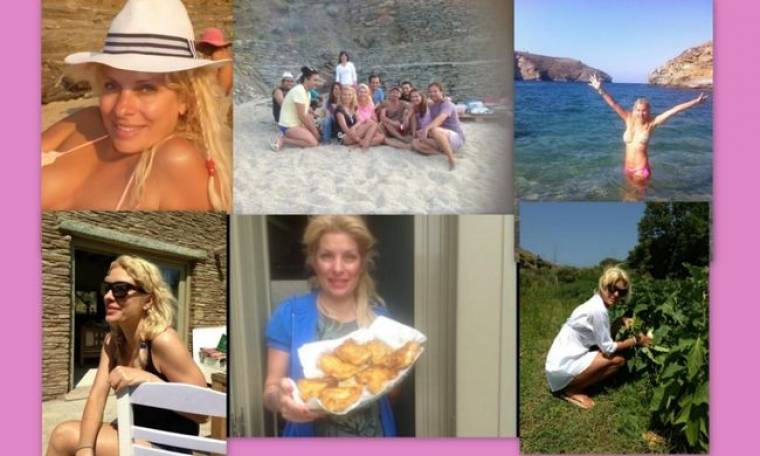 Ελένη Μενεγάκη: Δείτε με ένα κλικ όλες τις φωτογραφίες που «ανέβασε» στο instagram την χρονιά που έφυγε!