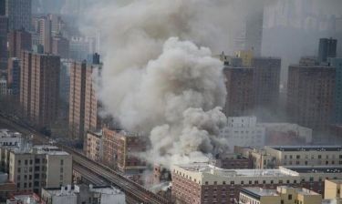 Έκρηξη με τραυματίες σε κτίριο που κατέρρευσε στην Νέα Υόρκη