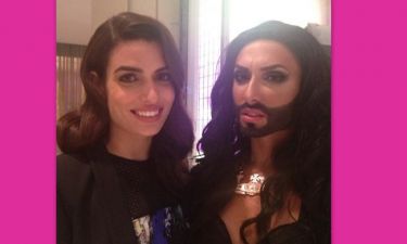 Eurovision 2014: Η άγνωστη φιλία της Conchita με την Σωτηροπούλου και οι ευχές της