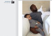 Δείτε την τρυφερή φωτογραφία του Kanye West με την κόρη του!