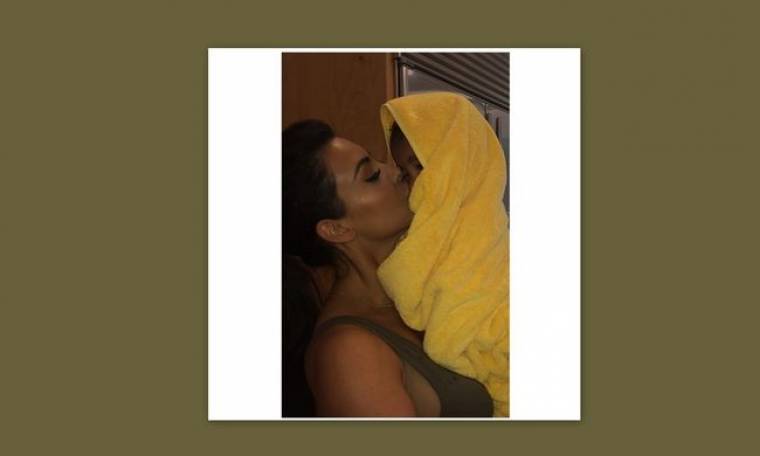 Kim Kardashian: Τα πρώτα βήματα της κόρης της και η τρυφερή φωτογραφία!