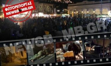 Άστεγοι μία Κυριακή βράδυ στο Μοναστηράκι