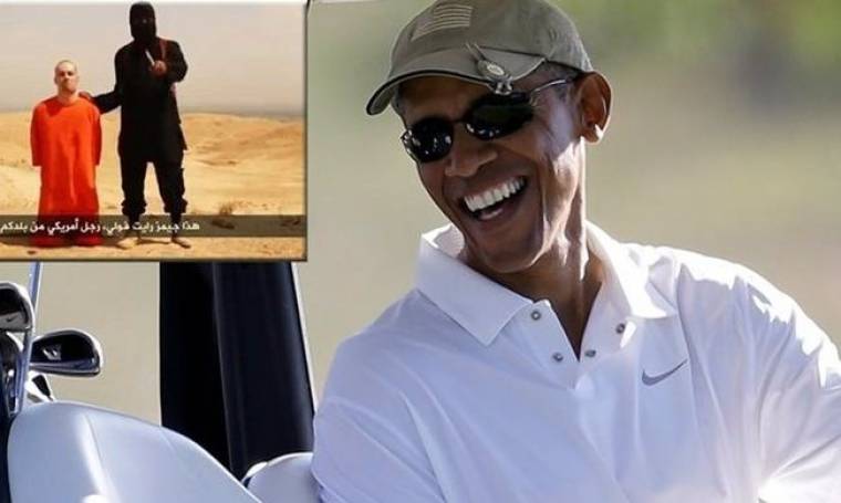 Ομπάμα: Μετά τα… δάκρυα για τον νεκρό δημοσιογράφο πήγε για γκολφ