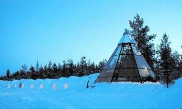 Κοιμηθείτε σε igloo στη Φιλανδία