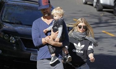Josh Duhamel-Fergie: Βόλτα με τον γιο τους