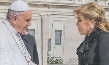 Μαριάννα Βαρδινογιάννη: Η επίσκεψη στο Βατικανό και η συνάντηση με τον Πάπα
