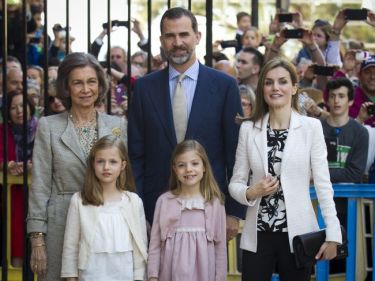 Πάσχα στην Μαγιόρκα για την βασιλική οικογένεια της Ισπανίας