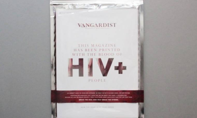 Περιοδικό με… αίμα από φορείς του HIV