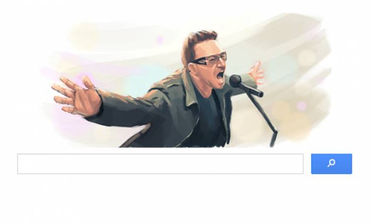 Η Google τιμά τον Bono για τα γενέθλιά του!