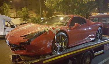Martin Caseres: Μέθυσε, τράκαρε και… διέλυσε την Ferrari του