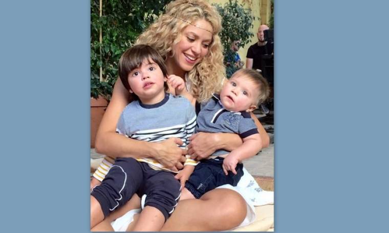 Η τρυφερή φωτογραφία της Σακίρα με τους γιους της που συγκέντρωσε 500.000 likes