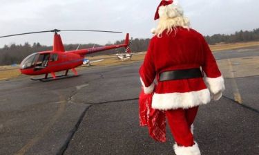 "Άγιος Βασίλης" έκλεψε ελικόπτερο στη Βραζιλία
