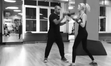 Η Μαρία Ολυμπία μαθαίνει… kick boxing