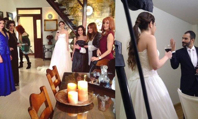 Γάμος στο «Μπρούσκο»- Φωτογραφίες από τα γυρίσματα