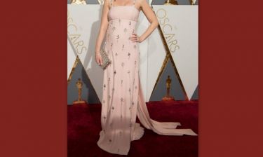 Oscars 2016: Η πρώτη της δημόσια εμφάνιση μετά την ανακοίνωση ότι είναι έγκυος