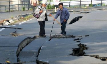 Ιαπωνία: Ηφαιστειακή έκρηξη μετά τον ισχυρό σεισμό