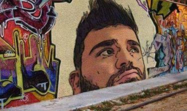 Παντελίδης: Το απίστευτο γκράφιτι και το συγκινητικό μήνυμα φίλου του: «Είσαι παντού αγοράκι μου…»